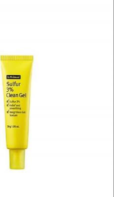 Sulfur 3% Clean Gel, Крем с серой против высыпаний, 30 g – фото 1