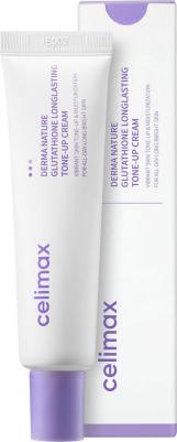 Осветляющий крем для лица с глутатионом против пигментации Derma Nature Glutathione Longlasting Tone-Up Cream 35 мл – фото 3