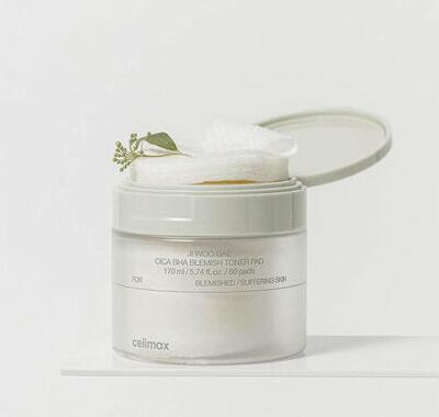 Отшелушивающие тонер-пэды с BHA-кислотами Ji Woo Gae Heartleaf BHA Peelind Pad, 125 мл – фото 10