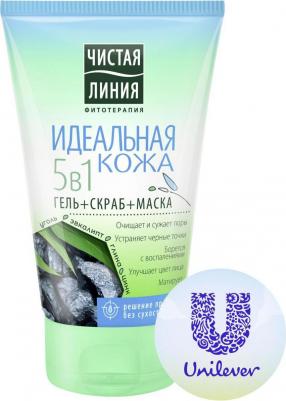 Идеальная кожа гель+скраб+маска для лица 5в1, 120 мл – фото 5