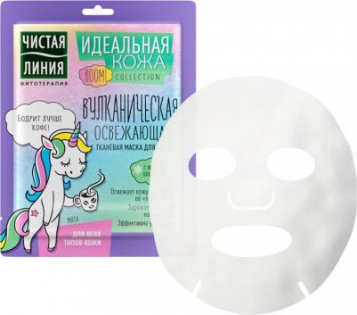 Тканевая маска для лица Идеальная Кожа Boom!Collection, освежающая – фото 14