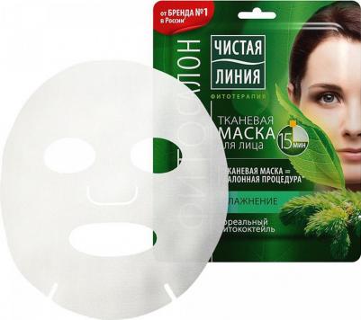 Тканевая маска для лица Увлажняющая, 1 шт – фото 1