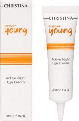 Активный ночной крем для кожи вокруг глаз Forever Young Active Night Eye Cream, 30 мл – фото 3