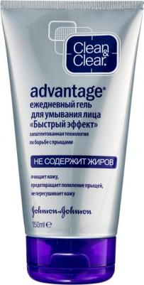 Гель от прыщей для умывания Advantage Clean&Clear