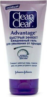 Гель от прыщей для умывания Advantage Clean&Clear – фото 10
