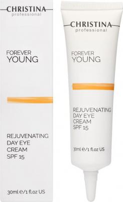 Крем омолаживающий дневной для зоны глаз СПФ15 / Rejuvenating Day Eye Cream FOREVER YOUNG 30 мл – фото 4