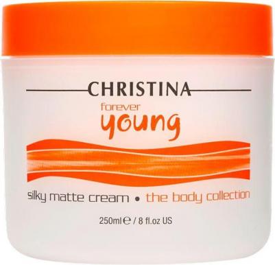 Нежный матирующий крем для тела Forever Young Silky Matte Cream, 250 мл – фото 1