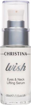 Подтягивающая сыворотка для кожи вокруг глаз и шеи Wish Eye and Neck Lifting Serum, 30 мл – фото 3