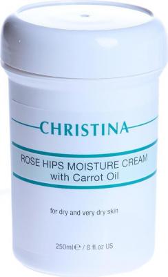 Увлажняющий крем с маслом моркови для сухой и очень сухой кожи «Шиповник» Rose Hips Moisture Cream with Carrot Oil for dry and very dry skin, 250 мл – фото 2