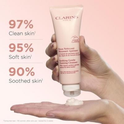 Очищающий пенящийся крем для лица Doux Nettoyant Moussant Apaisant 125 мл – фото 1
