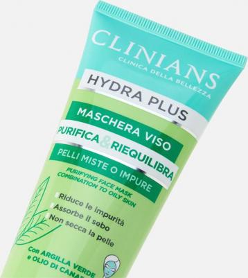 Маска для лица очищающая для комбинированной и жирной кожи Hydra Plus – фото 6