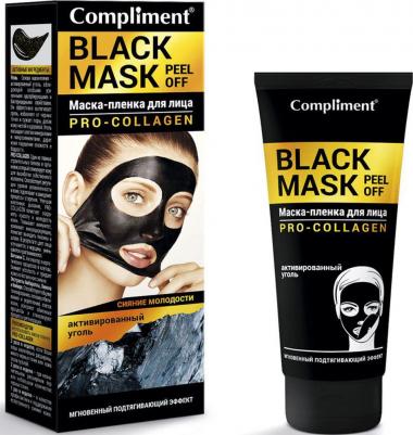 Black Mask Маска-пленка Сияние молодости Pro-Collagen, 80 мл – фото 3