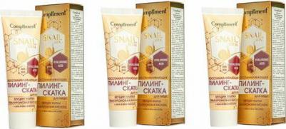 Face Peeling Пилинг-скатка для лица с муцином улитки 80мл – фото 3