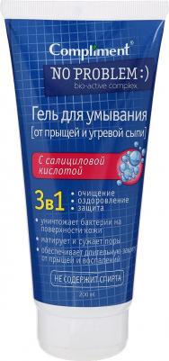 No Problem Гель для умывания 3в1 с салициловой кислотой, 200 мл – фото 3