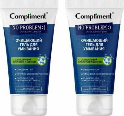 No Problem Гель для умывания 3в1 с салициловой кислотой, 200 мл – фото 4