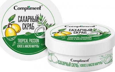 Скраб для тела Сахарный Кокос & Масло марулы 200мл – фото 1