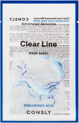 Advanced Skincare Clear Line Hyaluronic Acid Mask Sheet