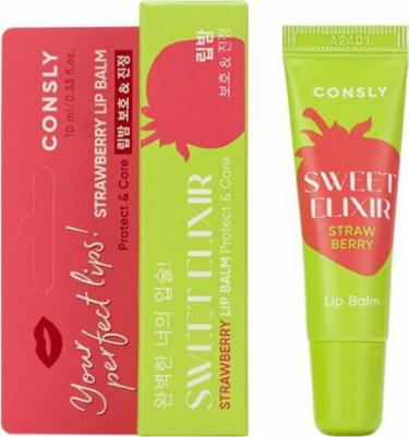 Бальзам для губ SWEET ELIXIR с экстрактом клубники, 10 мл – фото 2