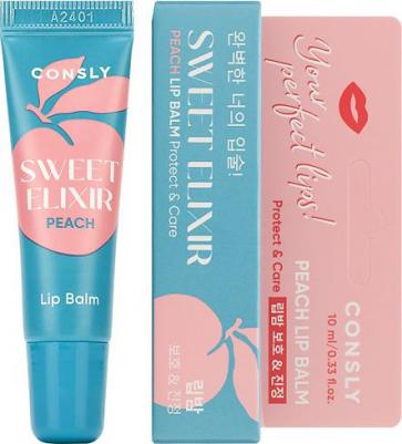 Бальзам для губ SWEET ELIXIR с экстрактом персика, 10мл