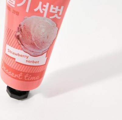 Крем Dessert Time Hand Cream, Strawberry Sorbet – фото 8