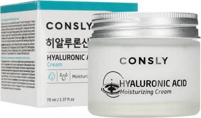 Крем для лица увлажняющий с гиалуроновой кислотой, 70мл, Hyaluronic Acid Moisturizing Cream, 70ml – фото 4