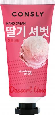 Крем с ароматом клубничного сорбета для рук / Dessert Time 100 мл – фото 2