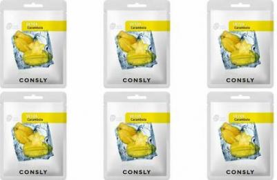 Маска для лица Detox тканевая с экстрактом карамболы 20мл – фото 1