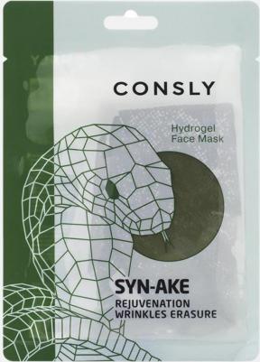 Маска для лица Гидрогелевая маска с пептидом Hydrogel Face Mask Syn-Ake Rejuvenation Wrinkles Erasure 20