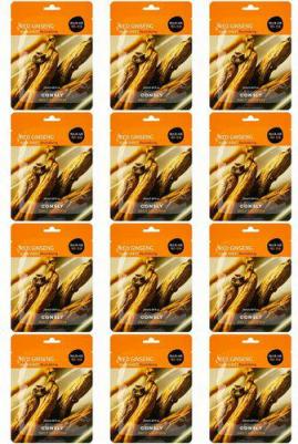 Маска тканевая для лица с экстрактом красного женьшеня, 25 мл – фото 1