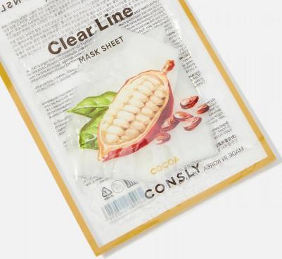 Nature Gift Clear Line Cocoa Mask Sheet – фото 2