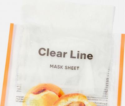 Nature Gift Clear Line Peach Mask Sheet – фото 3