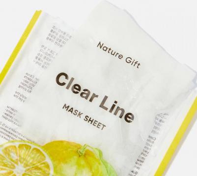 Nature Gift Clear Line Yuja Mask Sheet – фото 2