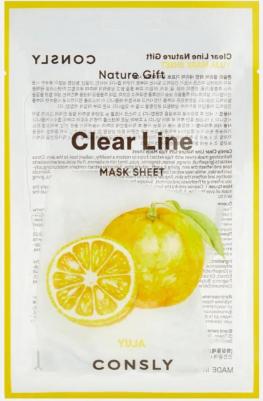 Nature Gift Clear Line Yuja Mask Sheet