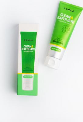 Пенка для умывания отшелушивающая с кислотами AHA BHA PHA Cleansing Foam “Clean&Exfoliate”, 120мл – фото 3