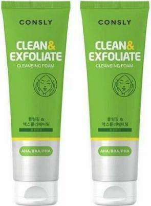 Пенка для умывания отшелушивающая с кислотами AHA BHA PHA Cleansing Foam “Clean&Exfoliate”, 120мл – фото 4