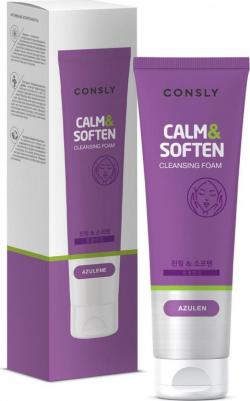 Пенка для умывания успокаивающая с азуленом Azulene Cleansing Foam “Calm&Soften”, 120мл – фото 1
