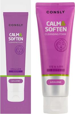Пенка для умывания успокаивающая с азуленом Azulene Cleansing Foam “Calm&Soften”, 120мл – фото 3