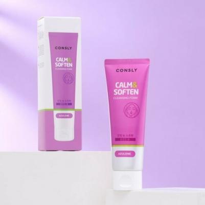 Пенка для умывания успокаивающая с азуленом Azulene Cleansing Foam “Calm&Soften”, 120мл – фото 11
