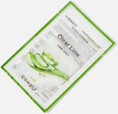 Тканевая маска для лица Classics Aloe 25 мл – фото 2