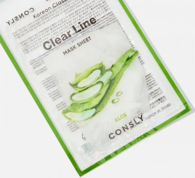 Тканевая маска для лица Classics Aloe 25 мл – фото 3