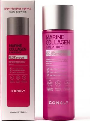 Тонер - эссенция с коллагеном и пептидами. Marine collagen & peptides lifting, 200 мл – фото 2