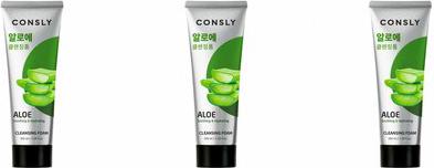 Успокаивающая кремовая пенка для умывания c экстрактом алоэ вера, 100мл, Aloe Vera Soothing Creamy Cleansing Foam, 100ml – фото 6