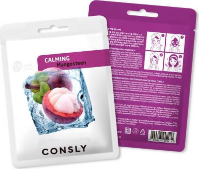 Успокаивающая тканевая маска с экстрактом мангостина, 20мл, Mangosteen Calming Mask Pack, 20ml – фото 1