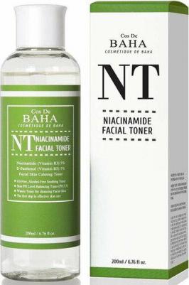 Тонер восстанавливающий для сужения пор и снятия воспалений Niacinamide Toner