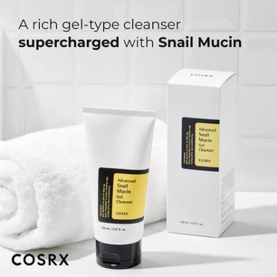 Гель для умывания с муцином улитки Advanced Snail Mucin Power Gel Cleanser – фото 1