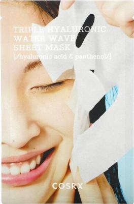 Интенсивно увлажняющая маска Hydrium Triple Hyaluronic Water Wave Sheet Mask
