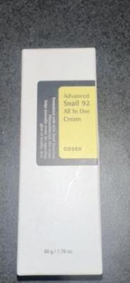 Крем для лица восстанавливающий, с муцином улитки Advanced Snail 92 All in one Cream, туба 50 мл – фото 1