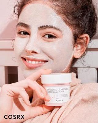 Маска для сужения пор Poreless Clarifying Charcoal Mask Pink – фото 6
