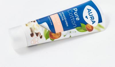 Крем для рук Aura Pure Cotton Ночной уход 75 мл – фото 1