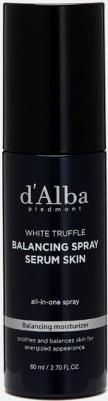 Балансирующая, увлажняющая спрей сыворотка для мужчин White Truffle Balancing Spray Serum Skin 80 мл